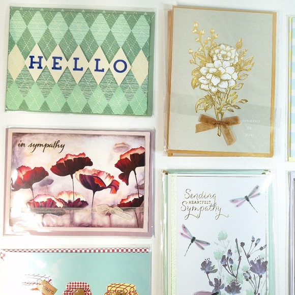 NIP C.R. Gibson Luxury Greeting Card Sets, Lot Of 19 - Picture 2 of 15